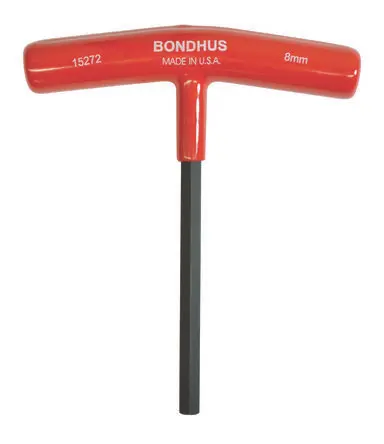 Produktfoto 1 von Bondhus Sechskantschlüssel Gebogen Metrisch Lang 8 mm