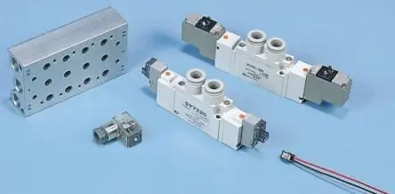Produktfoto 1 von SMC Serie SS5Y5 Aluminiumdruckguss Verteiler 4-Stationen Anschluss G