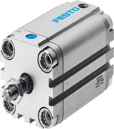 Produktfoto 1 von Festo AEVU 157018 Pneumatik-Kompaktzylinder 10 mm Einfachwirkend, Bohrung Ø 100 mm, bis 1 Mpa
