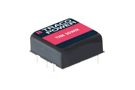 TRACOPOWER THN 30WIR Isolierter DC/DC-Wandler, 15V dc OUT 2000 mA Leiterplattenmontage 160V dc 3 kV dc 30 W -40 °C 65 °C