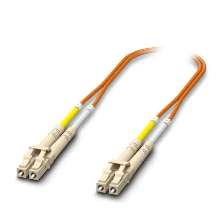 Produktfoto 1 von Phoenix Contact FOC-LC:PA-LC:PA-OM2:D01/1 LWL-Kabel 1 m, Raucharm halogenfrei Orange