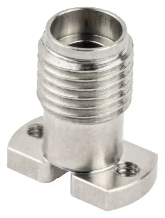 Produktfoto 1 von Huber+Suhner 82_SK Buchse SMA-Steckverbinder SK-Steckverbinder, Schraubanschlussklemme, 50 Ω Leiterplatte, Gerade