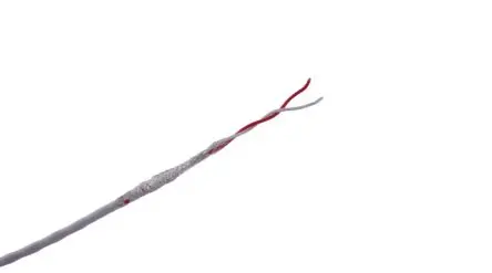 Produktfoto 1 von MICROWIRES TAU Netzkabel, 2-adrig Weiß, 50 m 200 °C, 600V, Perfluoralkoxy