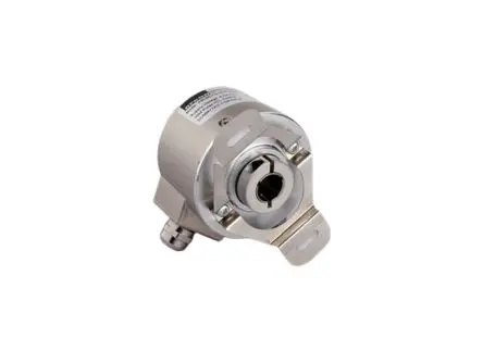 Produktfoto 1 von OPKON Inkrementalgeber, 1000 Impulse/Umdrehung Imulse/U 24V dc, 5 V dc, mit 6 mm Hohlwelleschaft, Radialer Kabelausgang,