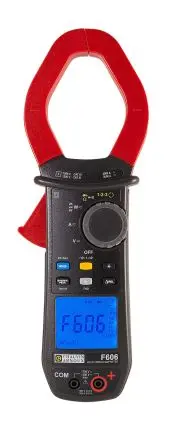 Chauvin Arnoux F606 Stromzange AC/DC-Stromzange CAT III, CAT IV, 1700 V dc, 99.99 kΩ, ISO-kalibriert