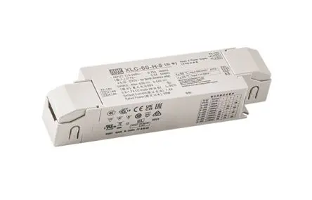 Produktfoto 1 von MEAN WELL LED-Treiber, 60 W 110V, 305 V Mehrstufiger LED-Treiber mit konstanter Leistung/konstanter Spannung 1.25A,