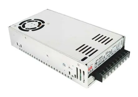Produktfoto 1 von MEAN WELL QP Schaltnetzteil 4-Ausg. 24V dc 316 W, Chassis 370 V dc, 264V ac