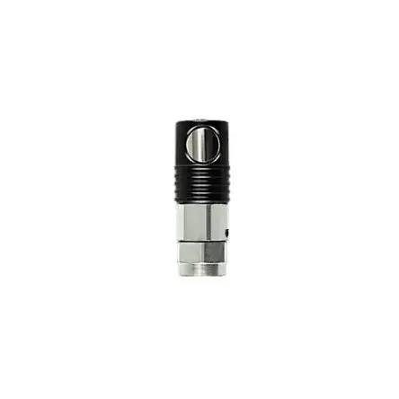 Produktfoto 1 von Legris Pneumatische Schnellsteckkupplung, Aluminiumeloxal, Messing vernickelt 3/8 in Stecker/Buchse