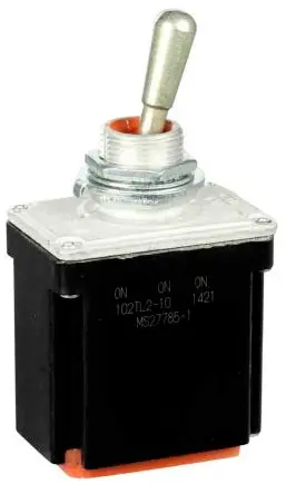 Produktfoto 1 von Honeywell Buchse Kippschalter 2-poliger Wechsler, Ein-Ein-Ein, 28 V dc, 125 V ac, 20A, Draht