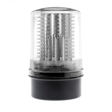 Moflash LED201 LED Mehrere LED-Signalleuchte 24V Weiß Oberfläche, Ø 115 mm x 205 mm IP65
