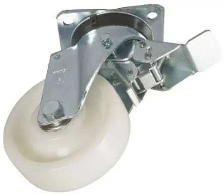 Produktfoto 1 von LAG Gebremst, schwenkbar Rolle, Rad ø 125 mm, 700 kg, Ges H. 174 mm, Rad B. 45 mm