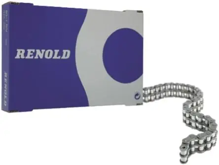 Produktfoto 1 von Renold Renold 20B-2 Stahl 2 Rollenkette BS, Teilung 31.75 mm, Länge 3 m, Länge 76.7 mm
