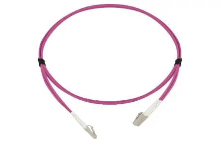 Produktfoto 1 von HellermannTyton Connectivity OM4 LWL-Kabel 3 m Magenta LC LC