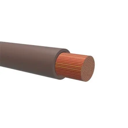 Produktfoto 1 von NEMIQ 50994 Schaltdraht 1.5 mm² 100 m Braun Ø 2.4 mm 1 Litzen Polyvinylchlorid