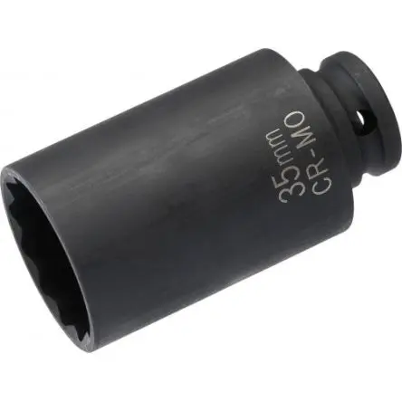 Produktfoto 1 von SAM 1/2 in, 30 mm 12-Kant Schlag-Steckschlüssel lang, 85 mm