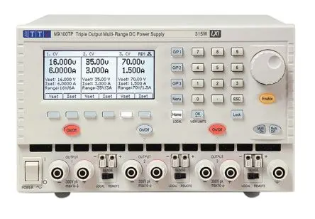 Produktfoto 1 von Aim-TTi Digital 3 Digital 70V IEC 320 Labornetzgerät 6 A 315 W, ISO-kalibriert