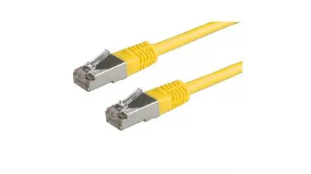 Produktfoto 1 von RND RND 765 Kat. 6 Ethernet-Kabel, 2 m, Gelb, A RJ45, Gerade Stecker, B Gerade Stecker SF/UTP, Polyvinylchlorid