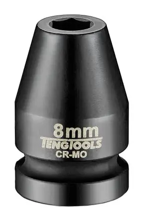 Produktfoto 1 von Teng Tools 1/2 in, 28 mm Standard-Steckschlüssel Schlag-Steckschlüssel lang, 47mm