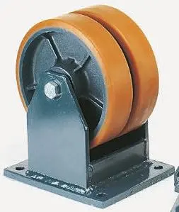 Produktfoto 1 von LAG Feststehend Rolle, Rad ø 100 mm, 600 kg, Ges H. 140 mm, Rad B. 30 mm