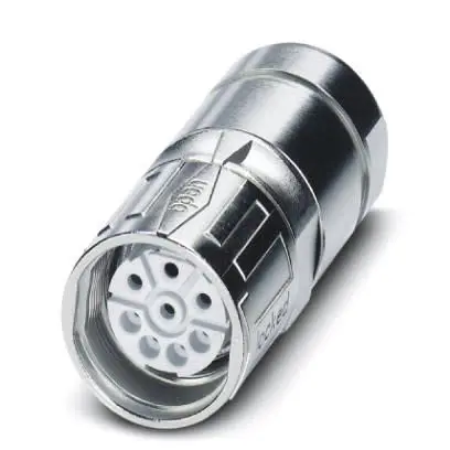 Produktfoto 1 von Phoenix Contact SF M23 M23 Rundsteckverbinder Buchse 8-polig Buchse 30A Kabel IP67