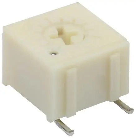Produktfoto 1 von Vishay TS7 1-Gang Oberfläche Trimm-Potentiometer, Einstellung von oben, 200 Ω, 10 %, 0.5 W