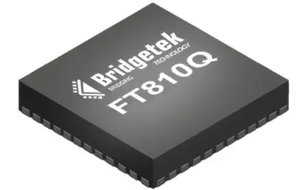Produktfoto 1 von Bridgetek Grafik-Controller 60 MHz 800 x 600 pixels Oberfläche SPI 48-Pin VQFN