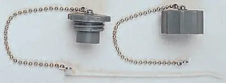 Produktfoto 1 von Amphenol Socapex SL61 Stecker Staubkappe aus Aluminium Größe 30