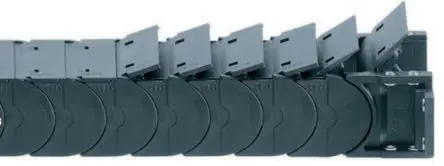 Produktfoto 1 von Igus e-chain Schwarz, 50mm x 35 mm Polymer, Länge 1 m 75 mm