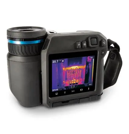 Produktfoto 1 von FLIR 14° + 42°, T560 24° T500 Wärmebildkamera Bluetooth, WLAN, USB 2.0 Hand-Fokus 640 x 480 pixel, 1500 °C / 30mK,