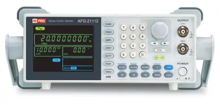 Produktfoto 1 von RS PRO AFG21112 Funktionsgenerator Zähler Variable Wobbelfuntion 0.1 Hz → 12 MHz Digitalfrequenz FM Modulation,