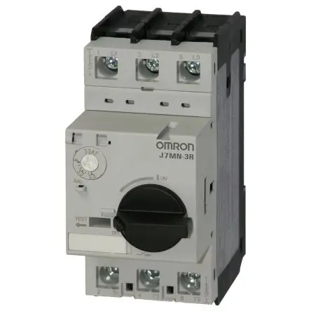 Produktfoto 1 von Omron J7MN Motorschutzeinheit, 17A Schutzschalter 400V 105mm x 45 mm Klasse 10 mit Strom