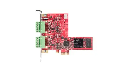 Hilscher 2 Anschl. PCI-Express Serielle Karte 0.5Mbit/s 5-polig