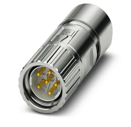 Produktfoto 1 von Phoenix Contact M23 PRO 2 mm M23 Rundsteckverbinder Buchse 8-polig Stecker Kabel IP66, IP68