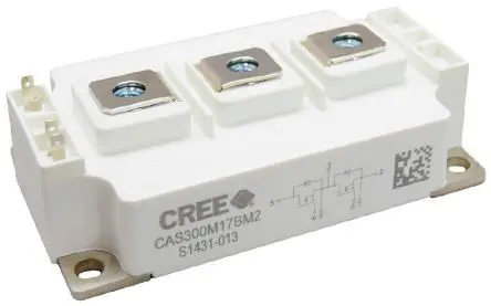 Produktfoto 1 von Wolfspeed Serie Typ N-Kanal, Schraubanschlussklemme Leistungs-MOSFET 1700 V Erweiterung / 325 A 1.76 kW, 7-Pin