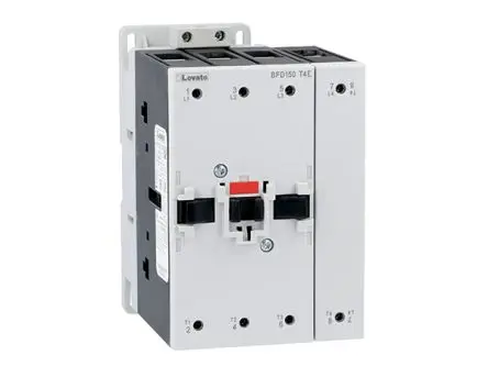 Produktfoto 1 von Lovato BFD150 Schütz 100V ac/dc, 250 V ac/dc-Spule, 4-polig, 1kV / 100 A 4 Schließer Selbstsichernd