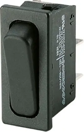 Marquardt Panel Wippschalter SPST Aus-Ein Ein-Aus, 4A, IP40
