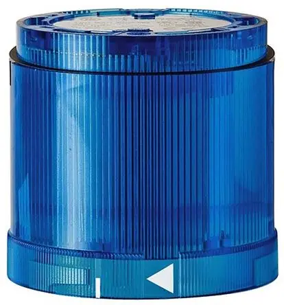 Produktfoto 1 von Werma 843 LED Signalleuchte Filament/Warnsummer-Licht 230V ac Blau AC IP54, 70 mm x 65.5 mm, ATEX-Zulassung