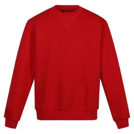 Produktfoto 1 von Regatta Professional TRF686 Herren Sweatshirt, 35 % Baumwolle, 65 % Polyester Rot, Größe L