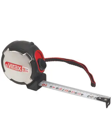 Produktfoto 1 von Virax 3717 Maßband, L. 5 m kg, Metrisch 25 mm