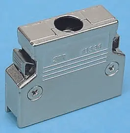 3M 103 D-Sub-Gehäuse Gerade, 36-polig, D: D-Sub-Gehäuse Zugentlastung, Natur, Größe D, aus Aluminiumdruckguss