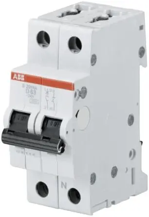 ABB S200 Miniaturüberlastschalter Typ D, Pol 1-polig 32A 400V ac, Abschaltvermögen 6 kA System Pro M Compact 12 V
