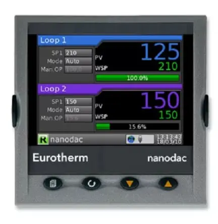 Produktfoto 1 von Eurotherm 3-Kanal Grafik Grafikschreiber Widerstand, Temperatur, Spannung, Strom, Millivolt