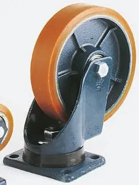 LAG Drehbar Rolle, Rad ø 200 mm, 1000 kg, Ges H. 251 mm, Rad B. 50 mm