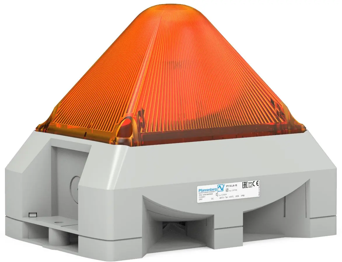 Produktfoto 1 von Pfannenberg PY X Blink-Licht Signalleuchte Orange, 230 V AC