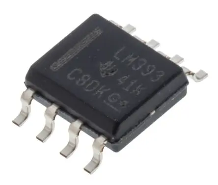 Produktfoto 1 von Texas Instruments Komparator Universal SOIC Open-Collector 1.3 μs 2-Kanal 8-Pin 30V 3 V