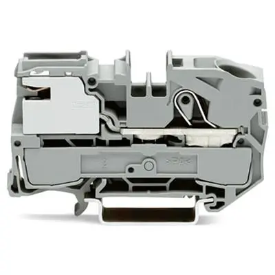 Produktfoto 1 von WAGO TOPJOB S Klemmlieste abtrennen 1 Grau, 16mm² Einsteck-Anschluss