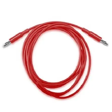 Produktfoto 1 von Mueller Electric Messleitung 6.5A Stecker / Stecker, Rot Polyvinylchlorid-isoliert 84 Zoll, 5000V