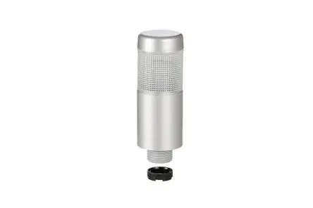 Produktfoto 1 von Werma Kompakt 37 LED Signalturm Summer 1-stufig Linse Rot 24V Dauer Basis 125 mm