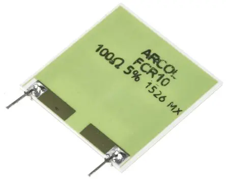 Produktfoto 1 von Arcol FCR10 Dickschicht Widerstand 100 Ω 5 % / 10 W