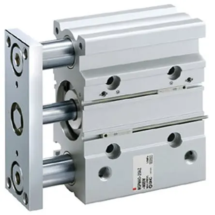 Produktfoto 1 von SMC MGP Pneumatik-Kompaktzylinder 50 mm Doppeltwirkend, Bohrung Ø 16 mm, bis 10 bar